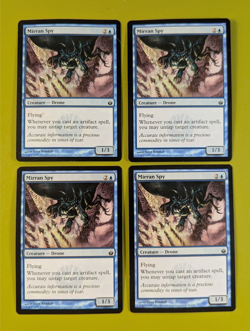 Mirran Spy x4 Mirrodin Besieged 4x Playset Magic the Gathering MTG - Image 1