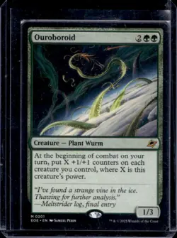 2025 Magic the Gathering MTG Edge Of Eternities Ouroboroid Promo #0201 - Image 1