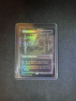 Temple Garden (Borderless) Lorwyn Eclipsed Foil - Image 1