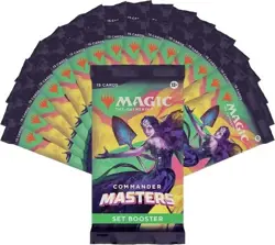 Commander Masters Set Booster Packs English Magic: The Gathering Sealed Booster - Image 1