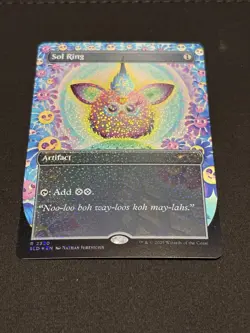 MTG Secret Lair: Furby / Confetti Foil / Sol Ring / Super Scare Drop - Image 2