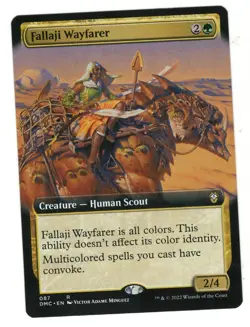 MTG Fallaji Wayfarer Borderless Dominaria United Magic The Gathering TCG - Image 1