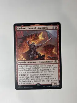 Orthion, Hero of Lavabrink #334 - March of the Machine - Magic The Gathering - Image 1
