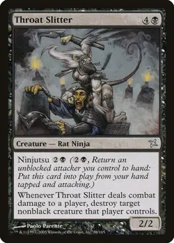 MTG Throat Slitter - 88 / English / Moderately Played - Image 1