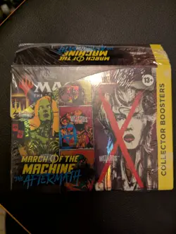 MTG March of the Machine The Aftermath Collector Booster Box (Sealed) - Image 1