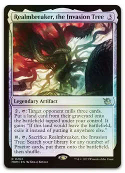 Realmbreaker, the Invasion Tree #263 (Foil) NM March of the Machine Magic MTG - Image 1