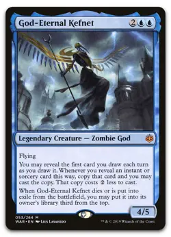 God-Eternal Kefnet #53 (NM) War of the Spark WAR Magic MTG - Image 1