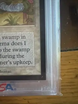 1993 CE MtG Karma Magic: the Gathering PSA 9 WOTC - Image 5