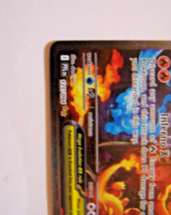 mega charizard x ex 125/094 Eng evolutions phantasmal flames holo pokemon 2025 - Image 3