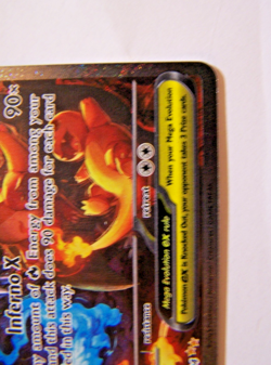 mega charizard x ex 125/094 Eng evolutions phantasmal flames holo pokemon 2025 - Image 4