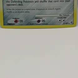 2007 Dialga 1/130 Pokemon Diamond and Pearl Holo Near Mint - Image 4