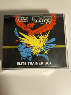 Pokemon Hidden Fates Elite Trainer Box Booster English Pokemon TCG - Image 1