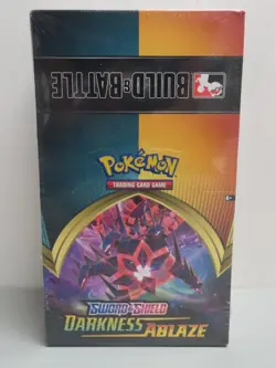 2020 Pokemon Sword & Shield Darkness Ablaze Factory Sealed Build & Battle Box - Image 1