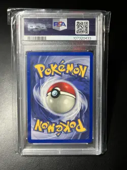 Pokemon TCG Arcanine Base Set 2 33/130 Regular Unlimited Uncommon PSA 8 - Image 2