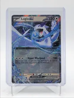 LUGIA EX 2025 POKEMON PRISMATIC EVOLUTIONS DOUBLE RARE FA 082/131 Q5542 - Image 1