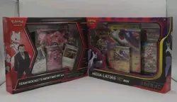 Pokemon TCG Lot Of 2 Mega Evolution Mega Latias & Team Rocket's Mewtwo EX Box - Image 1