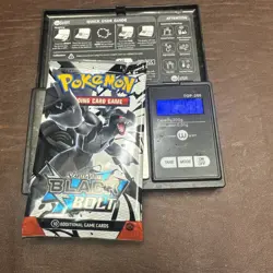ULTRA Heavy 22.94g Pokemon TCG SV Black Bolt Booster Pack Sealed! Demi GOD PACKU - Image 1