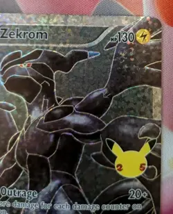 Pokemon Celebrations: Zekrom 114/114 Holo Rare Classic Collection - NM - Image 4