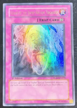 Grave of the Super Ancient Organism RGBT-EN078 Raging Battle 1st Edition LP - Image 1