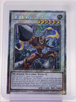 DRILL WARRIOR 2024 YU-GI-OH! BONANZA 1ST EDITION SECRET RARE Q5842 - Image 1