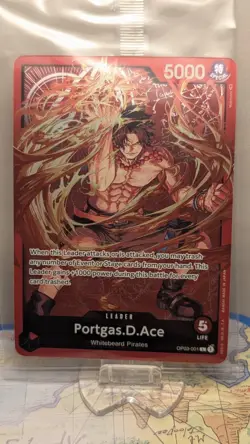 PORTGAS D ACE One Piece OP03-001 Leader SEALED PROMO Special Goods Set - US - Image 1