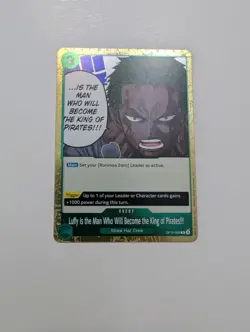 One Piece - Luffy Is the Man Who Will... (039 Foil) - Legacy of The Master NM/M - Image 1