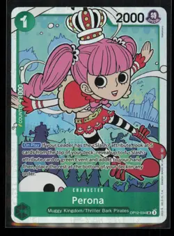 Perona OP12-034 One Piece Legacy of the Master Super Rare Near Mint - Image 1