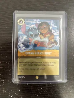 Disney Lorcana TCG Ohana Means Family 32/204 Winterspell - Image 1