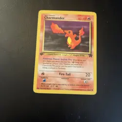 Pokemon Card - Charmander Team Rocket 50/82 Common 1st Edition - Image 1