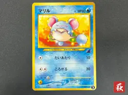 [No Import Duty (US)] Marill No.183 Intro Pack Neo Totodile Half Deck Card - Image 1