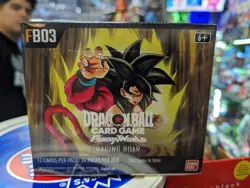 Dragon Ball Super Card Game Raging Roar Fusion World Booster Box FB-03 English - Image 1