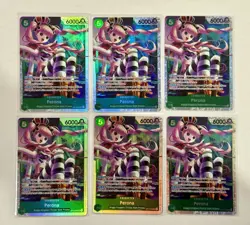 One Piece OP14-033 Perona SR 6 Cards Lot English - Image 1