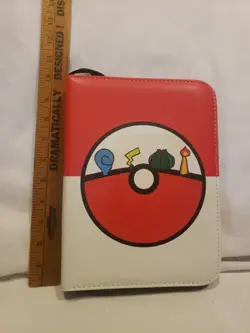 Pokemon Pikachu Card Binder 32 Sheets 4 Pocket Trading Card Album & 12" Backpack - Image 3