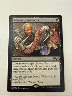 Scheming Symmetry [Core Set 2020] Magic MTG Cards NM/LP - Image 1
