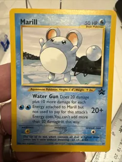 2000 Pokemon TCG Neo Genesis Black Star Promos Marill #29 Vintage Card - Image 1