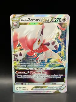 Hisuian Zoroark VSTAR 147/196 - Pokemon Lost Origin Card - NM - Image 1