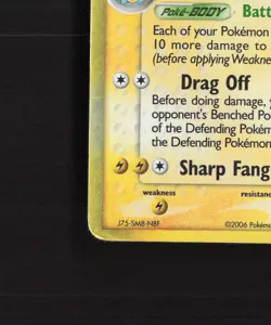 Feraligatr δ 2/101 EX Dragon Frontiers Holo Rare Pokemon Card DMG - Image 5