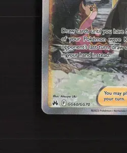 Cynthia's Ambition GG60/GG70 Crown Zenith Full Art Ultra Rare Pokemon Card NM - Image 5