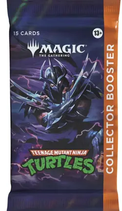 Magic The Gathering Teenage Mutant Ninja Turtles Collector Booster Pack PRESALE - Image 1