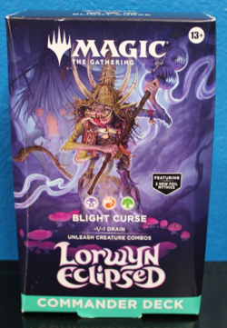 Magic The Gathering Blight Curse Lorwyn Eclipsed Commander Deck Factory Sealed - Image 1