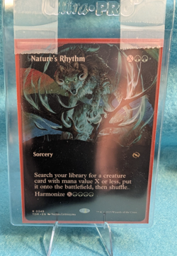 x1 Nature's Rhythm (Borderless) Tarkir: Dragonstorm Regular - Sorcery - #349 - Image 4