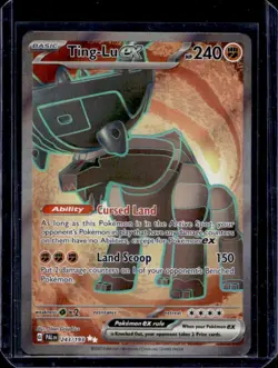 2023 Pokemon SV Paldea Evolved Ting-Lu ex #243/193 - Image 1