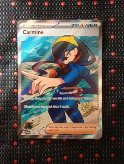 Carmine 204/167 Ultra Rare SV06: Twilight Masquerade Pokemon TCG NM - Image 1