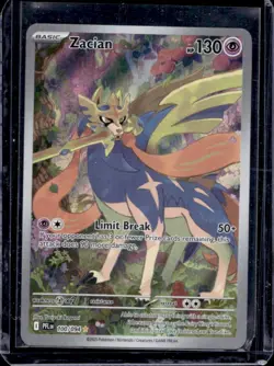 2025 Pokemon Phantasmal Flames Zacian Illustration Rare #100/094 - Image 1