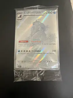 Crabominable 149/142 holiday stamp English Pokemon TCG - Image 1