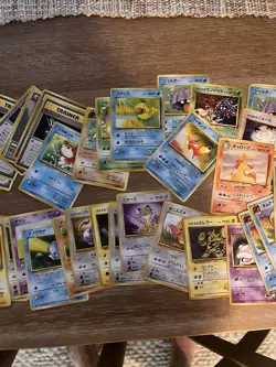 Pokemon Japanese TCG Mixed Lot/Bulk - Pikachu, Meowth, Ponyta, Rhydon, and More - Image 3