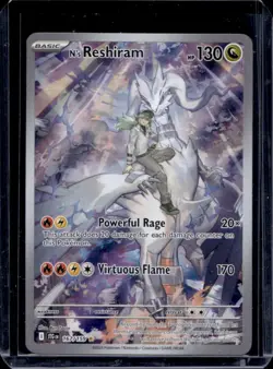2025 Pokemon Journey Together N's Reshiram #167/159 - Image 1