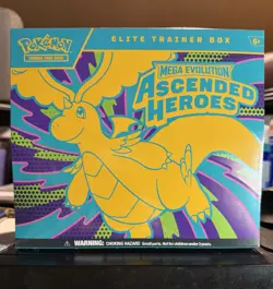 Pokemon TCG: Elite Trainer Box Mega Evolution Ascended Heroes Dragonite - Image 1