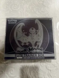 Pokemon Sun & Moon Elite Trainer Box Lunala Pokemon TCG Booster English - Image 1
