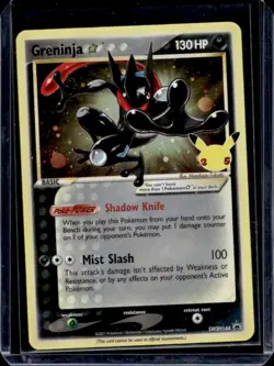 2019-2023 Pokemon SWSH Black Star Promos Greninja #SWSH144 - Image 1